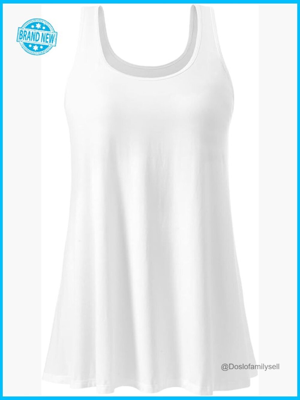 Tank Top with Built in Bra Loose Fit Flowy Plead Camisole for Workout Travel
